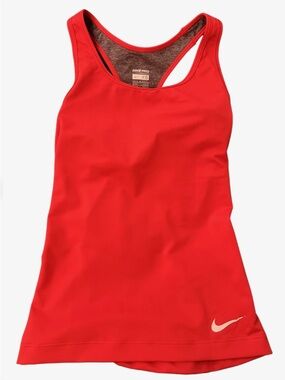 Nike Women's Red Racerback Tank